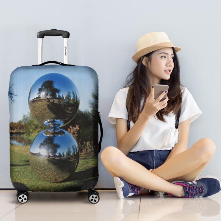 Interstellar Balls 2003 Pink Floyd Luggage Cover Interstellar Balls 2003 Pink Floyd Luggage Cover