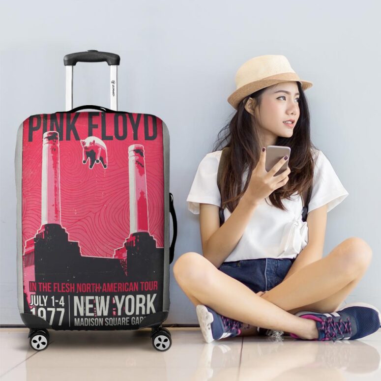 Pink Floyd In The Flesh North American Tour Poster Luggage Cover
