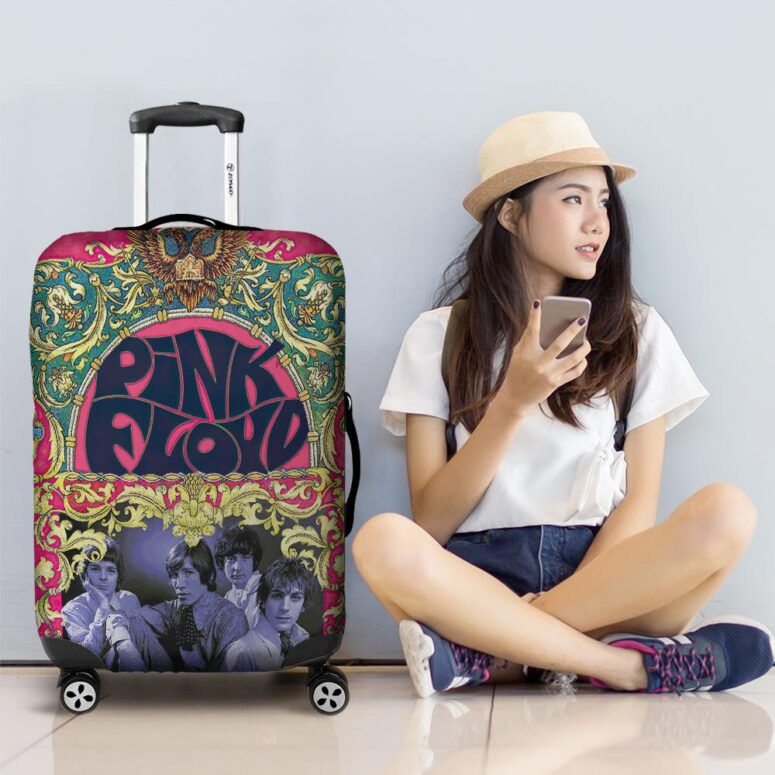 Pink Floyd Marquee Club 1967 Poster Luggage Cover Pink Floyd Marquee Club 1967 Poster Luggage Cover