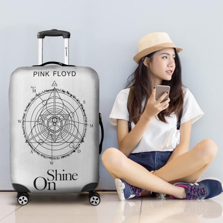 Pink Floyd Shine One Luggage Cover Pink Floyd Shine One Luggage Cover