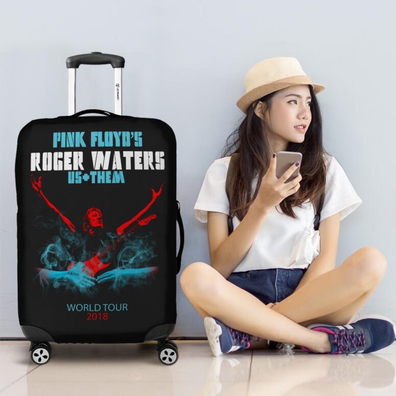 Pink Floyds Roger Waters US x Them World Tour 2018 Luggage Cover Pink Floyds Roger Waters US x Them World Tour 2018 Luggage Cover
