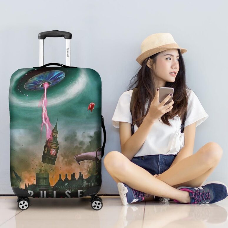 Power of Pulse Pink Floyd Luggage Cover Power of Pulse Pink Floyd Luggage Cover