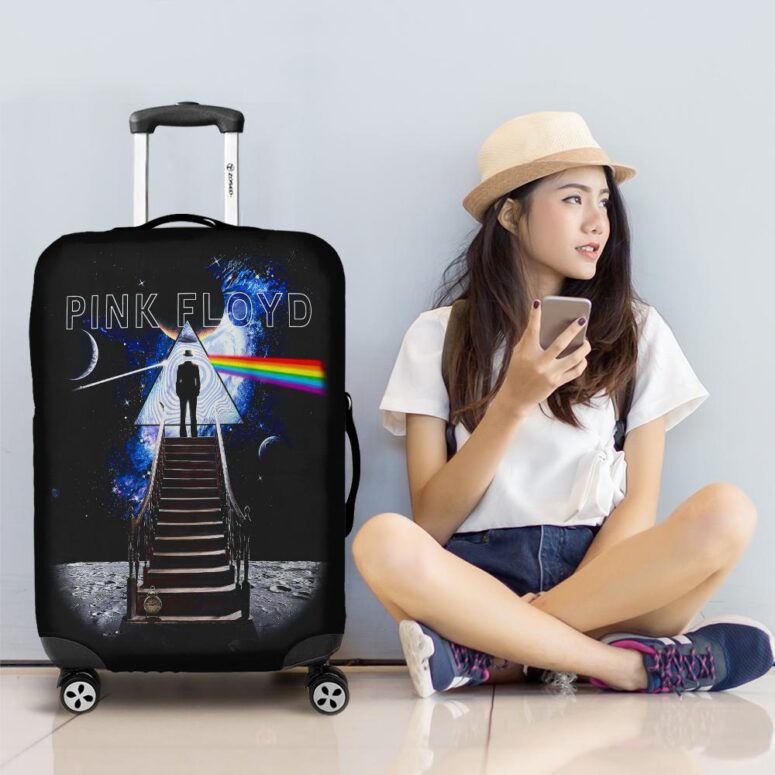 Stairway To The Moon Pink Floyd Luggage Cover
