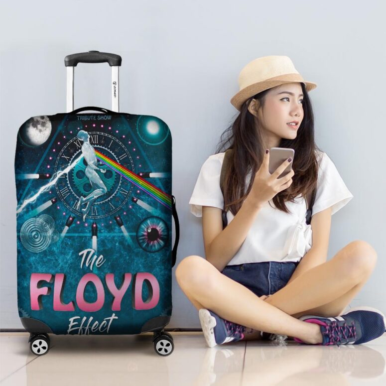 The Floyd Effect Pink Floyd Luggage Cover The Floyd Effect Pink Floyd Luggage Cover