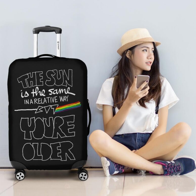 The Sun Is The Same In A Relative Way Pink Floyd Luggage Cover