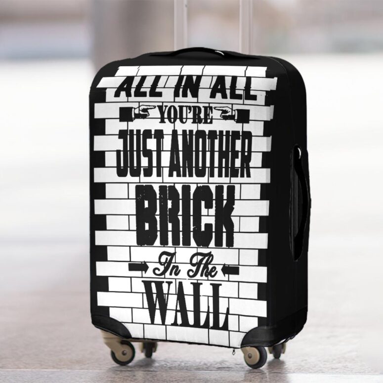 All in all its just another brick in the wall Pink Floyd Luggage Cover