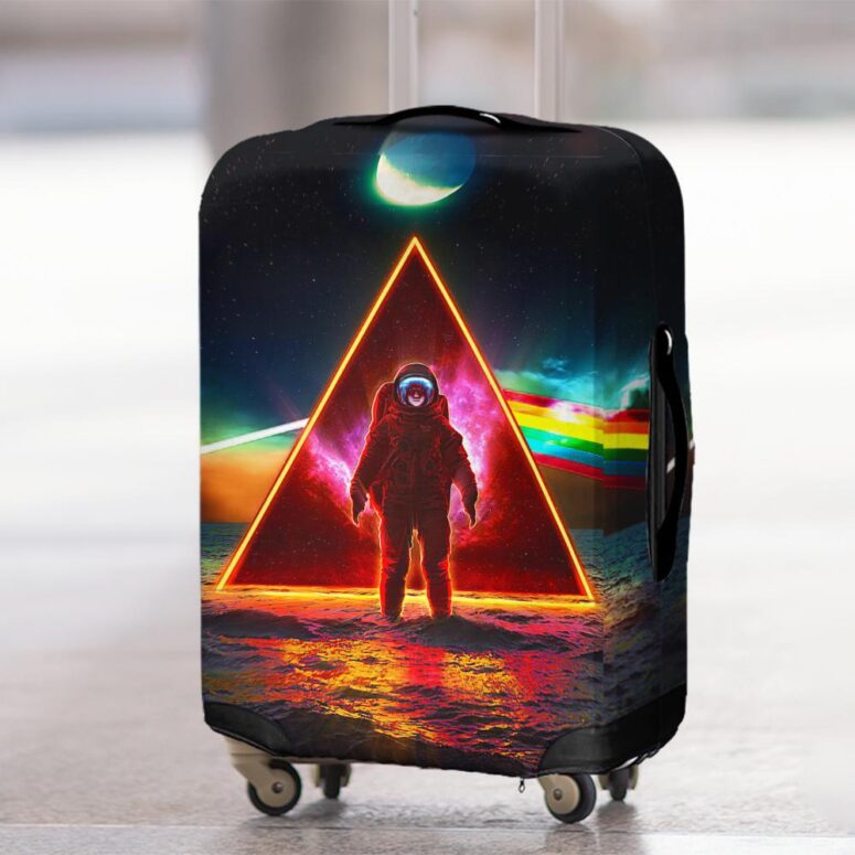 Astronaut Dark Side Of The Moon Pink Floyd Luggage Cover