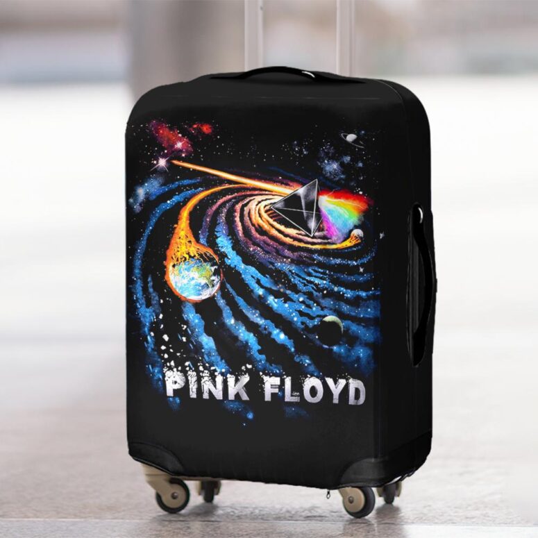 DSOTM Universe of Chaos Pink Floyd Luggage Cover DSOTM Universe of Chaos Pink Floyd Luggage Cover