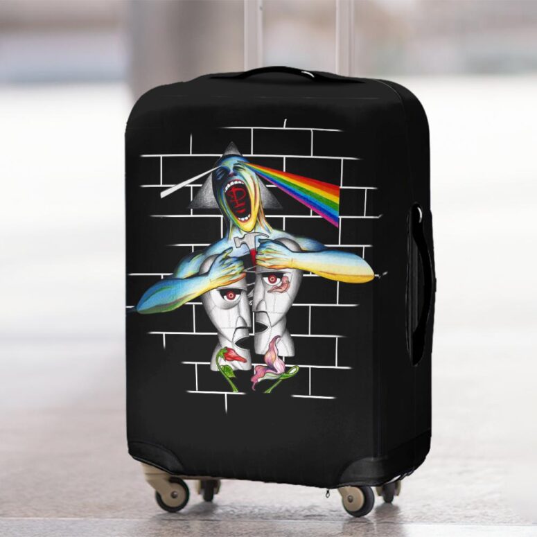 Division Bell Meets The Dark Side Of The Wall Pink Floyd Luggage Cover