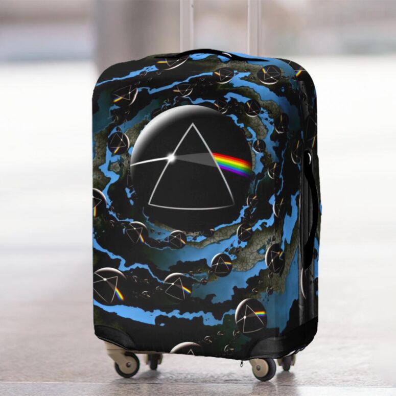 Good bye Blue Sky Dark Side Of the Moon Pink Floyd Luggage Cover