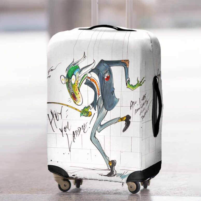 Hey You Laddie Pink Floyd Luggage Cover
