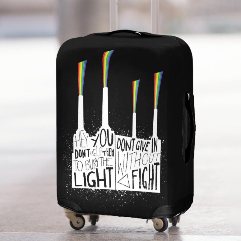 Hey you dont help them to bury the light Dont give in without a fight Pink Floyd Luggage Cover Hey you dont help them to bury the light Dont give in without a fight Pink Floyd Luggage Cover
