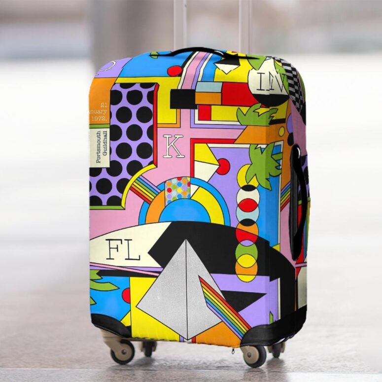 PINK FLOYD X COLLECTIONZZ - DARK SIDE OF THE MOON Luggage Cover