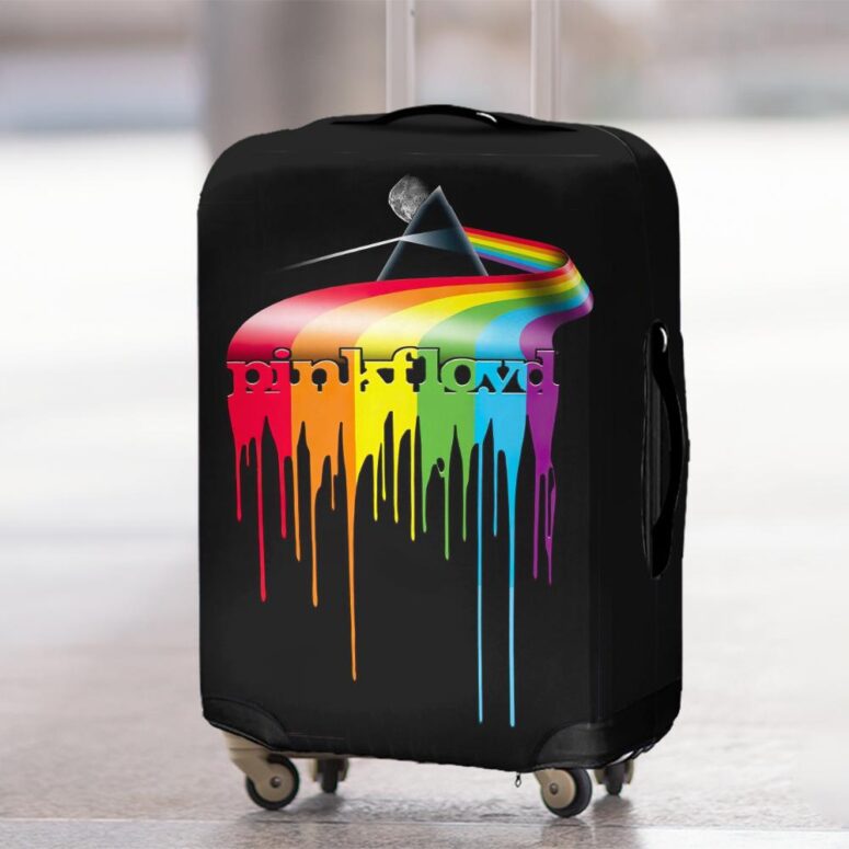 Pink Floyd Dripping Darkside Luggage Cover
