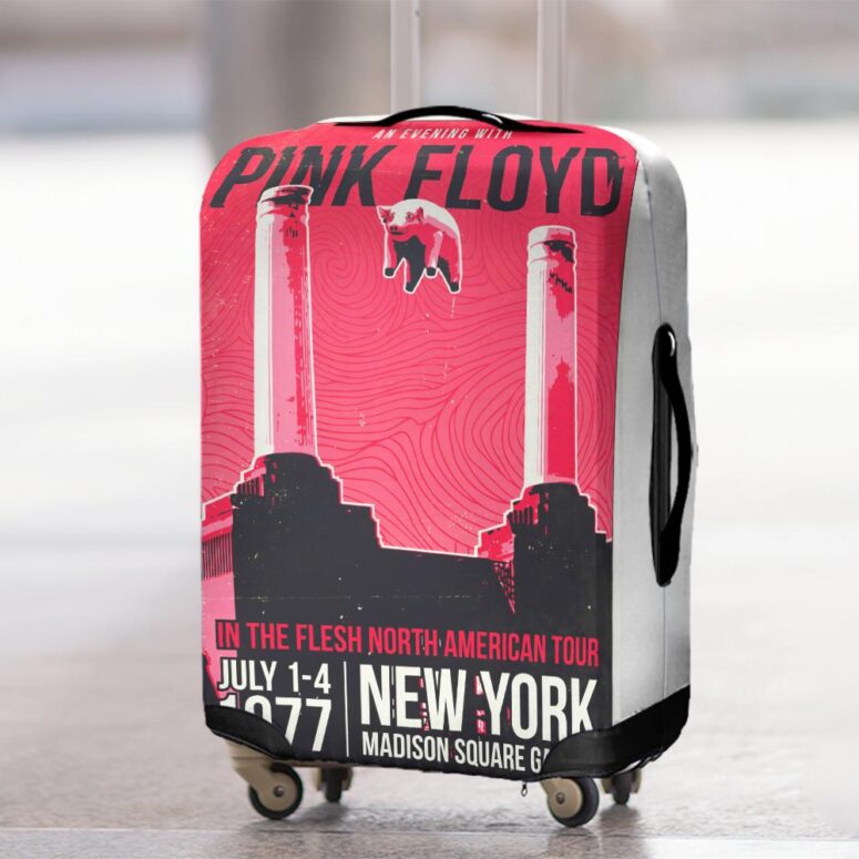 Pink Floyd In The Flesh North American Tour Poster Luggage Cover