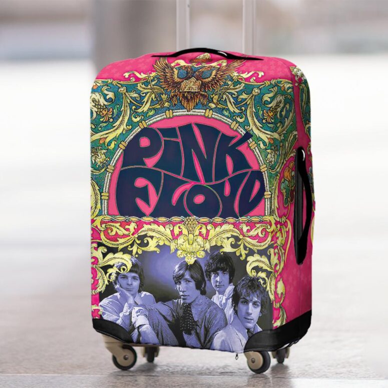 Pink Floyd Marquee Club 1967 Poster Luggage Cover Pink Floyd Marquee Club 1967 Poster Luggage Cover