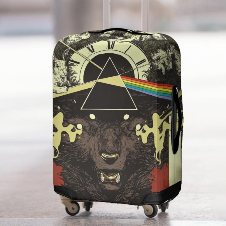 Pink Floyd October 13 1973 Vienna Austria Luggage Cover Pink Floyd October 13 1973 Vienna Austria Luggage Cover