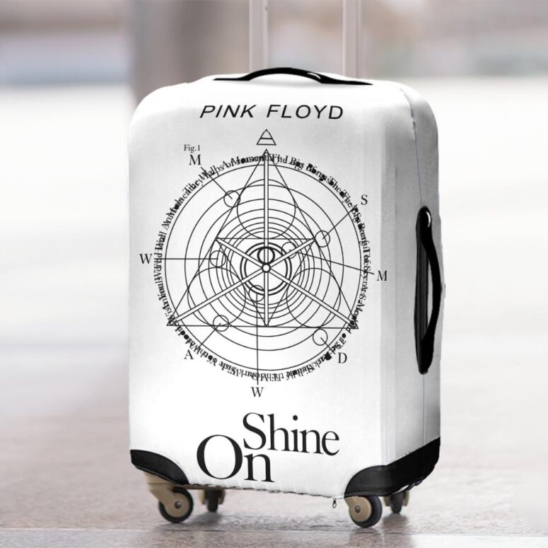 Pink Floyd Shine One Luggage Cover Pink Floyd Shine One Luggage Cover