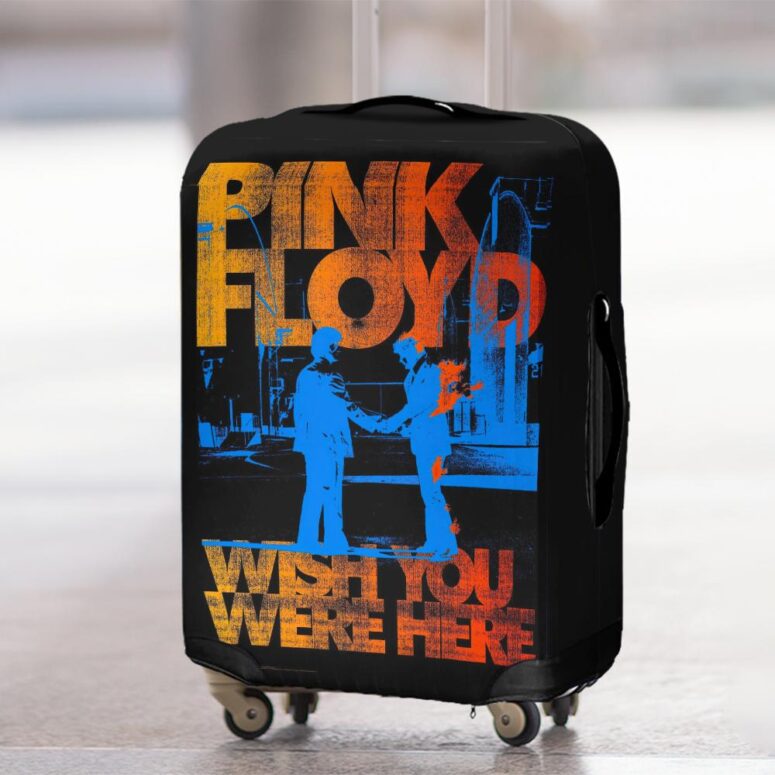 Pink Floyd Wish You Were Here Digital Art Luggage Cover Pink Floyd Wish You Were Here Digital Art Luggage Cover
