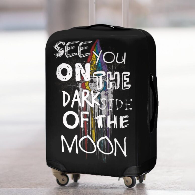 See You On The Dark Side of the moon Pink Floyd Luggage Cover