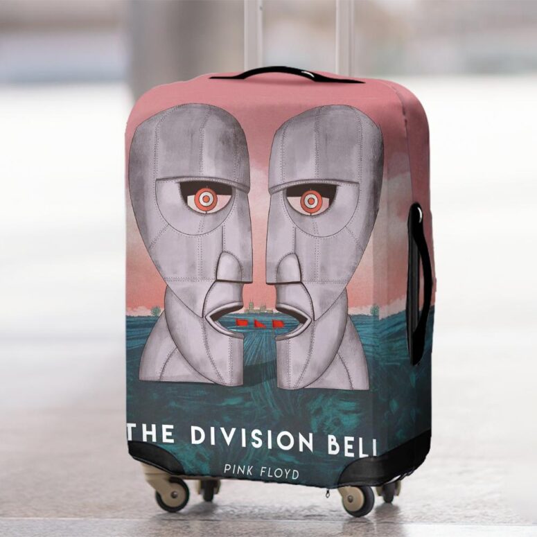 The Division Bell Illustration Pink Floyd Luggage Cover The Division Bell Illustration Pink Floyd Luggage Cover