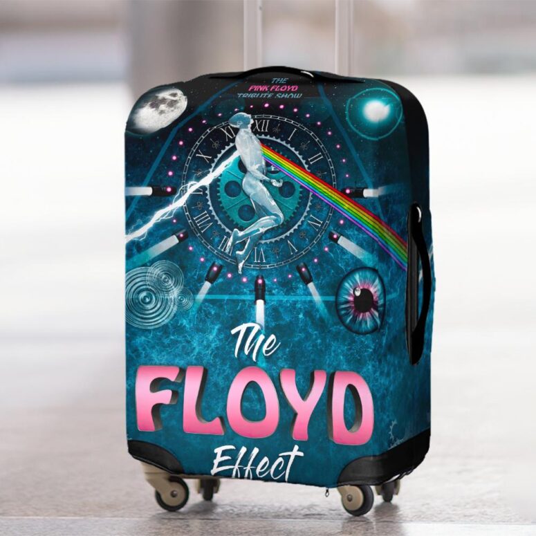 The Floyd Effect Pink Floyd Luggage Cover The Floyd Effect Pink Floyd Luggage Cover