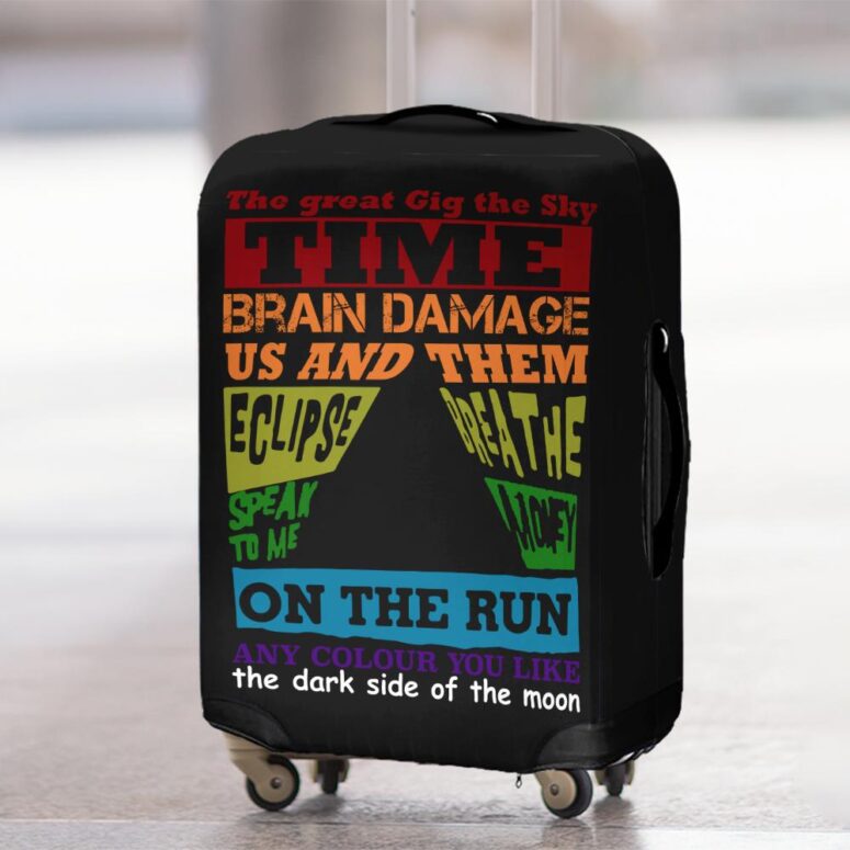 The Great Gig in the Sky Time DSOTM On the Run Breathe Pink Floyd Album Luggage Cover The Great Gig in the Sky Time DSOTM On the Run Breathe Pink Floyd Album Luggage Cover