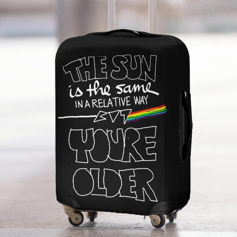 The Sun Is The Same In A Relative Way Pink Floyd Luggage Cover