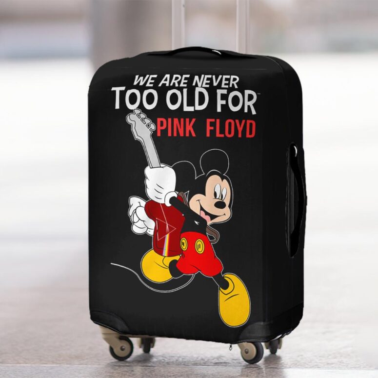 We are never too old for Pink Floyd Luggage Cover We are never too old for Pink Floyd Luggage Cover