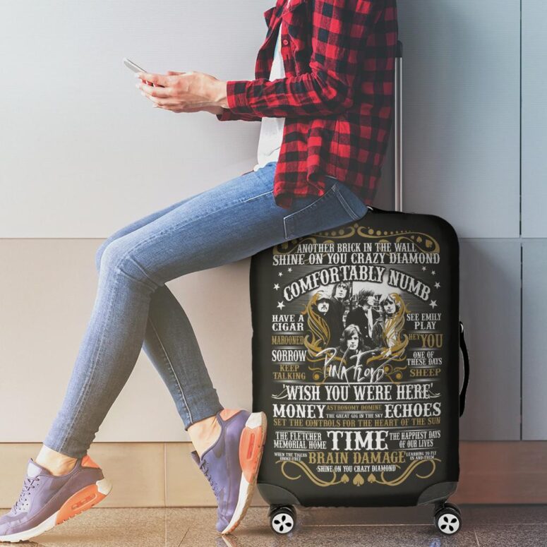All Time Together All Song Music Pink Floyd Luggage Cover