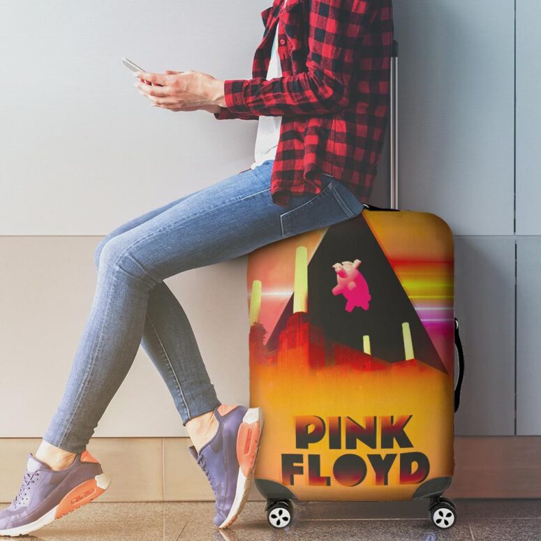 Animals Flying Pig Pink Floyd Luggage Cover