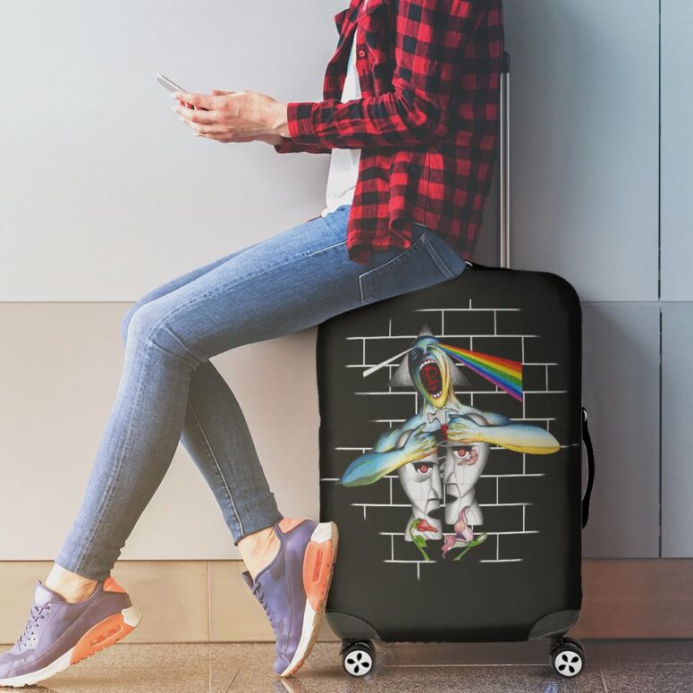 Division Bell Meets The Dark Side Of The Wall Pink Floyd Luggage Cover