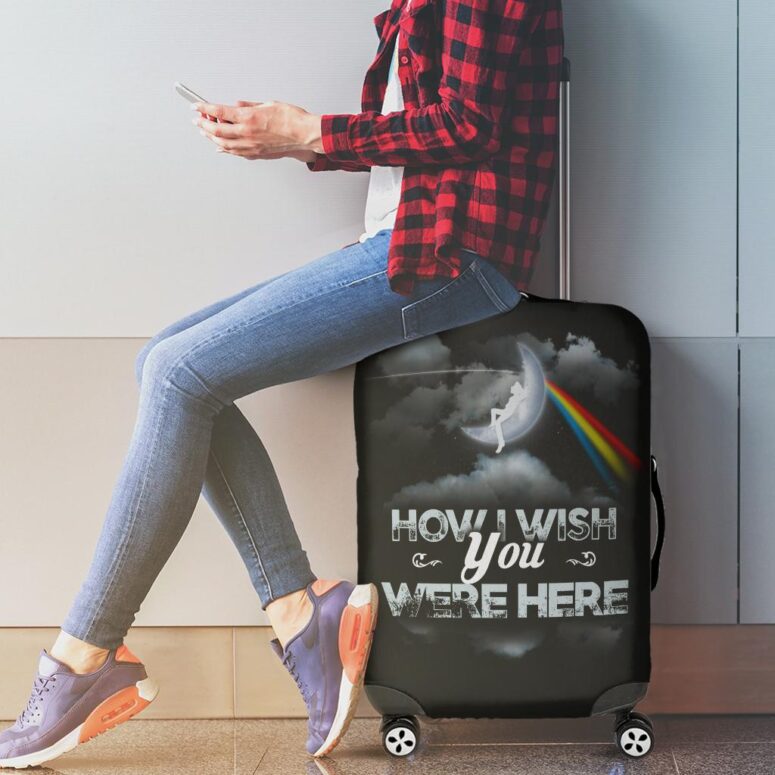 How Wish You Were Here Art Pink Floyd Luggage Cover How Wish You Were Here Art Pink Floyd Luggage Cover