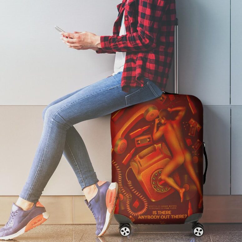 Is There Anybody Out There 2 Fan Art Pink Floyd Luggage Cover