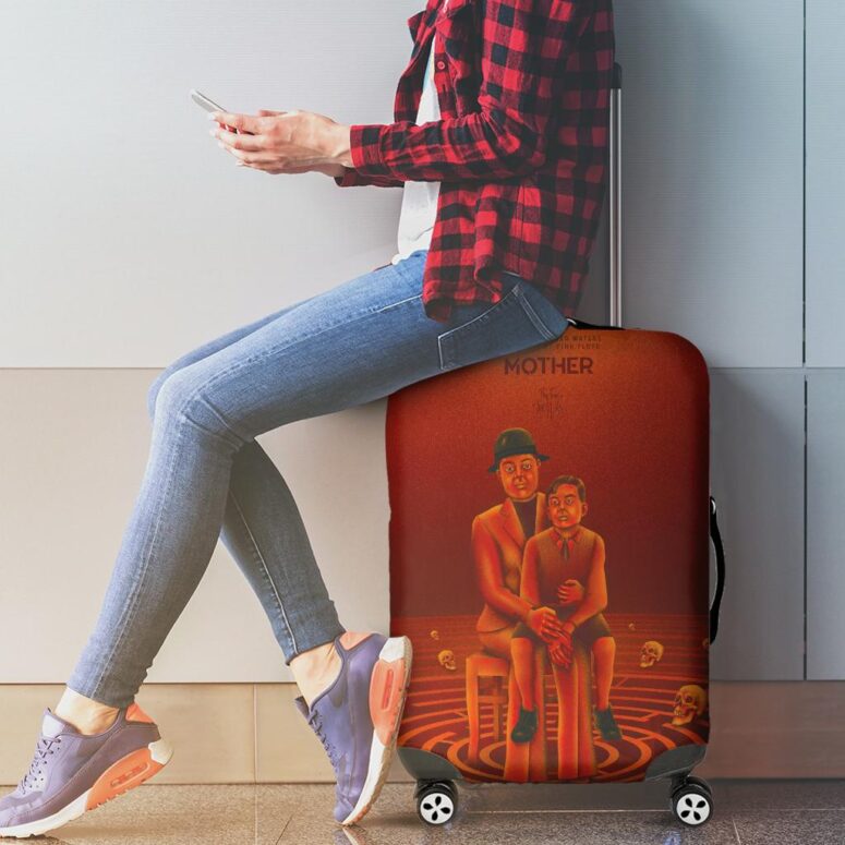 Mother Fan Art Pink Floyd Luggage Cover