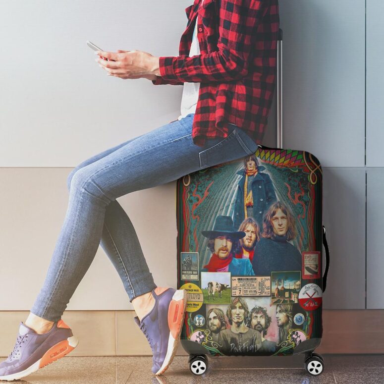 Pink Floyd FAN Tribute Luggage Cover Pink Floyd FAN Tribute Luggage Cover