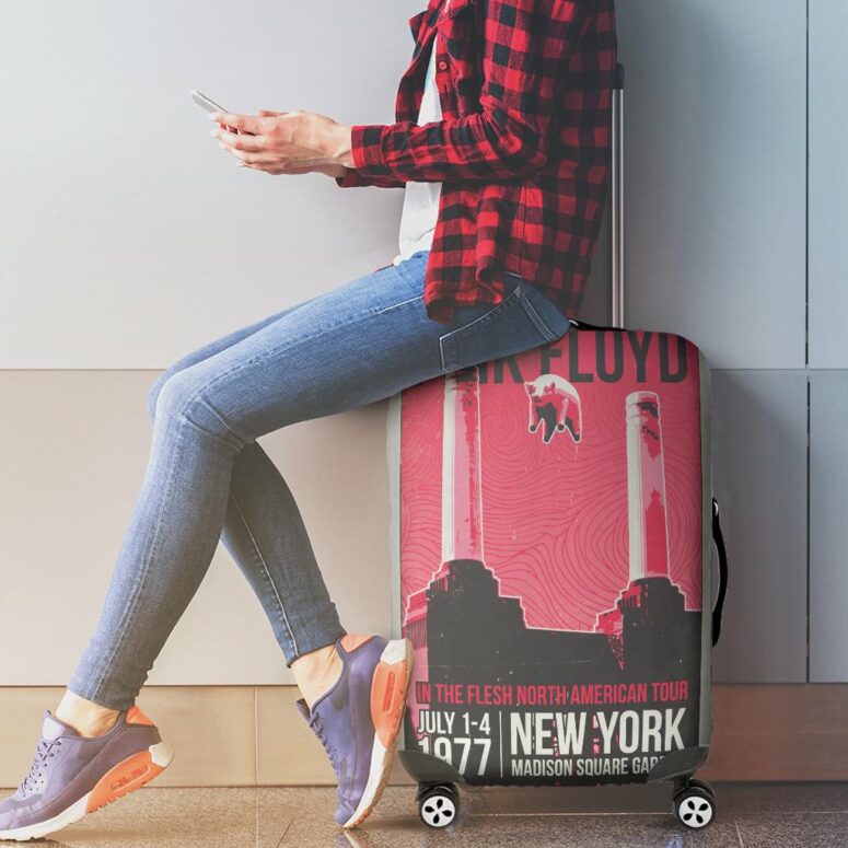 Pink Floyd In The Flesh North American Tour Poster Luggage Cover