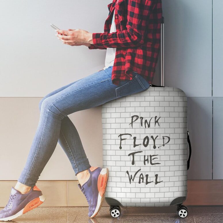 Pink Floyd The Wall background Luggage Cover Pink Floyd The Wall background Luggage Cover