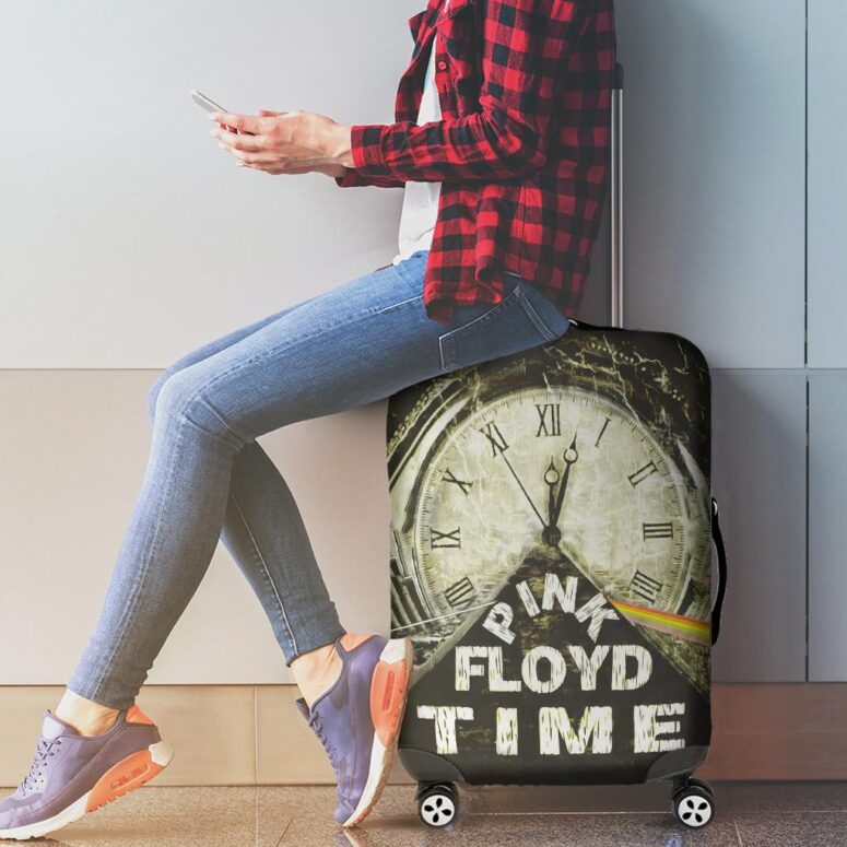 Pink Floyd Time Art Luggage Cover