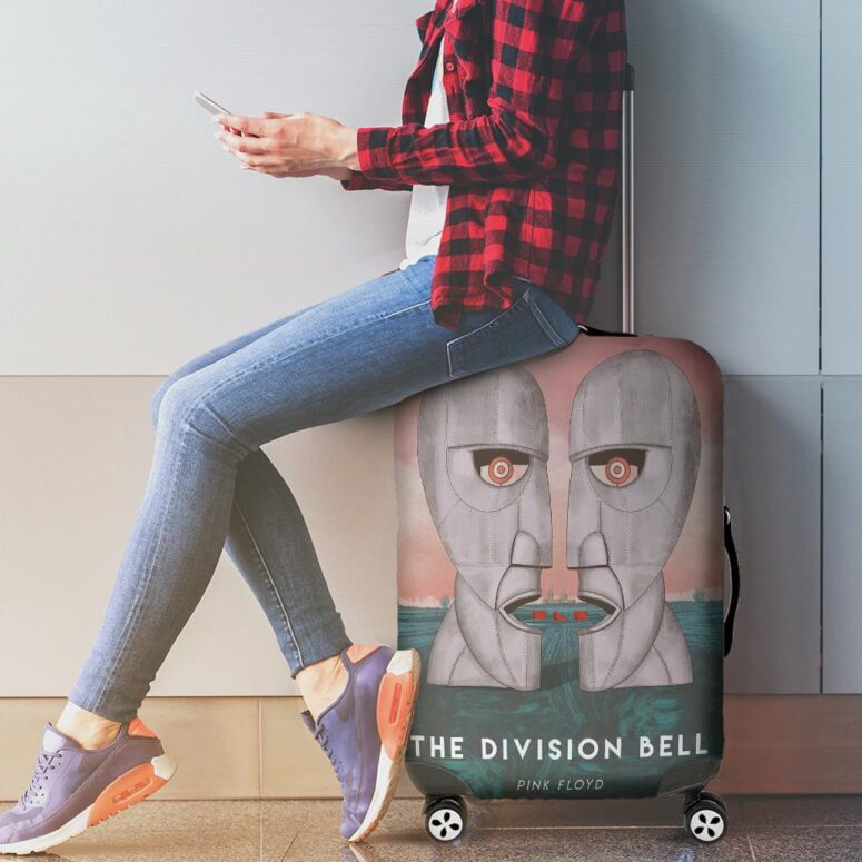 The Division Bell Illustration Pink Floyd Luggage Cover The Division Bell Illustration Pink Floyd Luggage Cover
