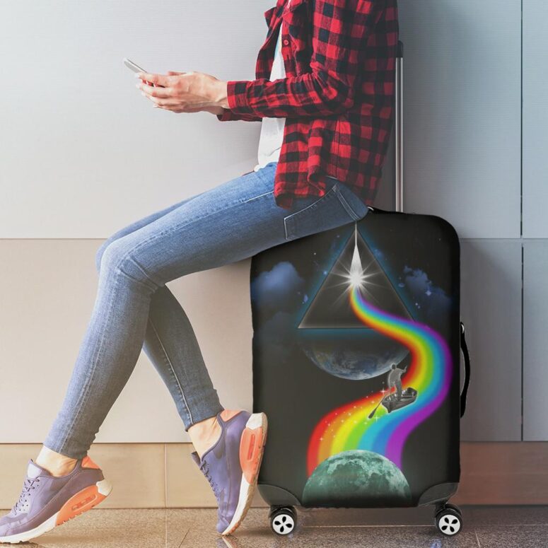 The Endless River Dark side of the moon Pink Floyd Luggage Cover