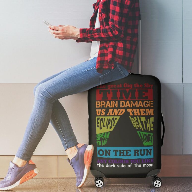 The Great Gig in the Sky Time DSOTM On the Run Breathe Pink Floyd Album Luggage Cover The Great Gig in the Sky Time DSOTM On the Run Breathe Pink Floyd Album Luggage Cover