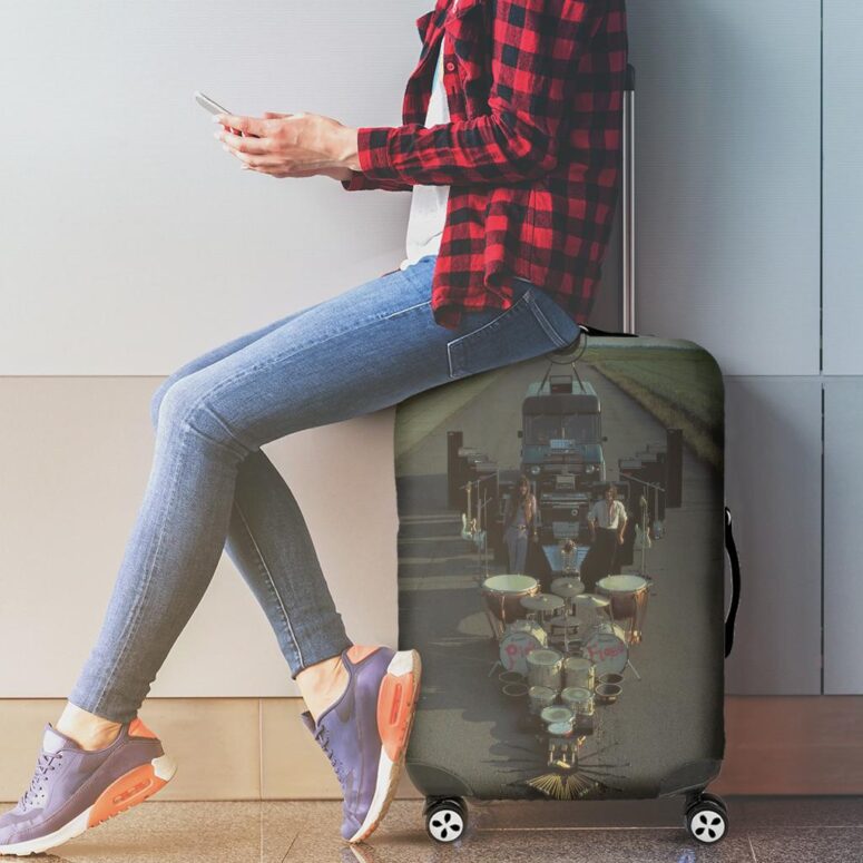 Ummagumma Back Cover 1969 Pink Floyd Luggage Cover Ummagumma Back Cover 1969 Pink Floyd Luggage Cover