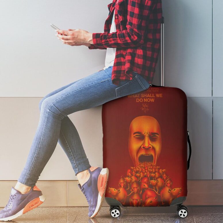 What Shall We Do Now Fan Art Pink Floyd Luggage Cover What Shall We Do Now Fan Art Pink Floyd Luggage Cover