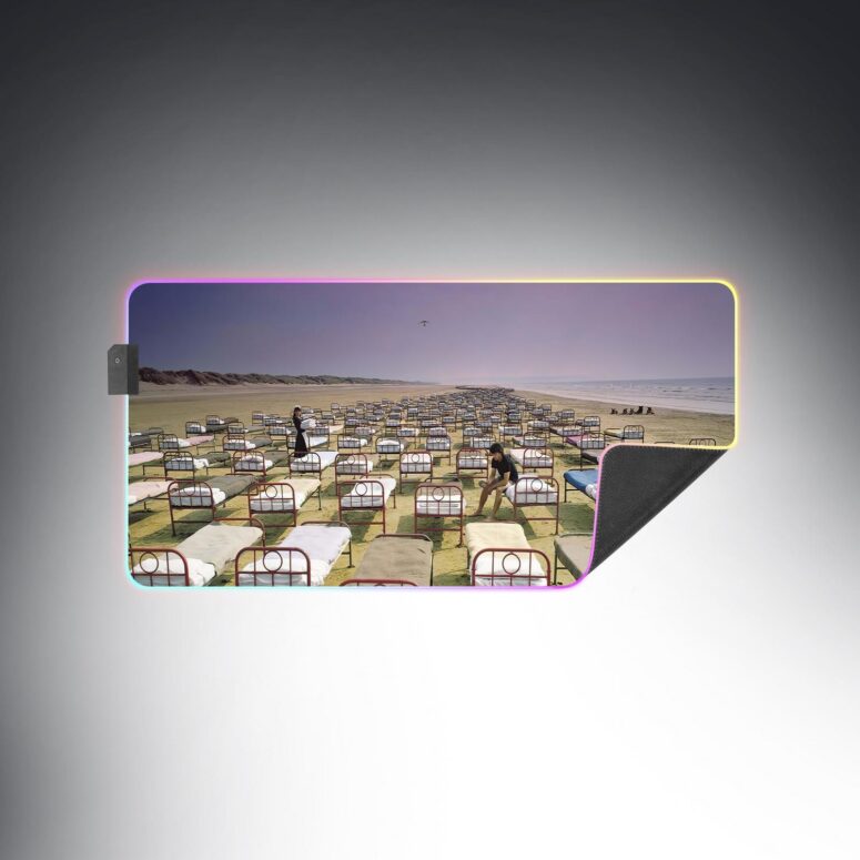 A Momentary Lapse of Reason Album Cover 1987 Magic RGB Pink Floyd Luminous Mouse Pad Led
