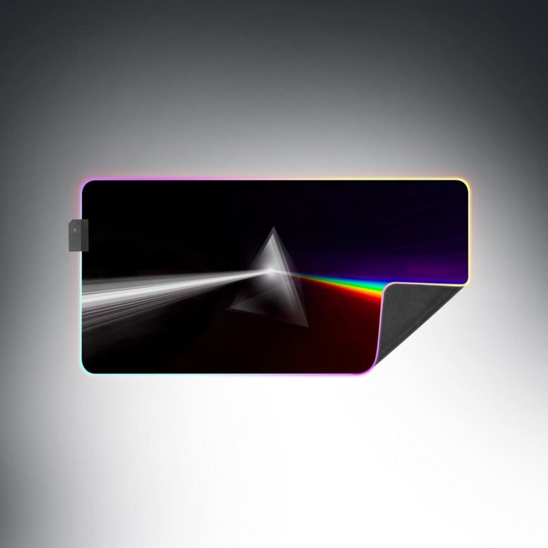 The Dark Side of The Moon Digital Painting Magic RGB Pink Floyd Luminous Mouse Pad Led The Dark Side of The Moon Digital Painting Magic RGB Pink Floyd Luminous Mouse Pad Led