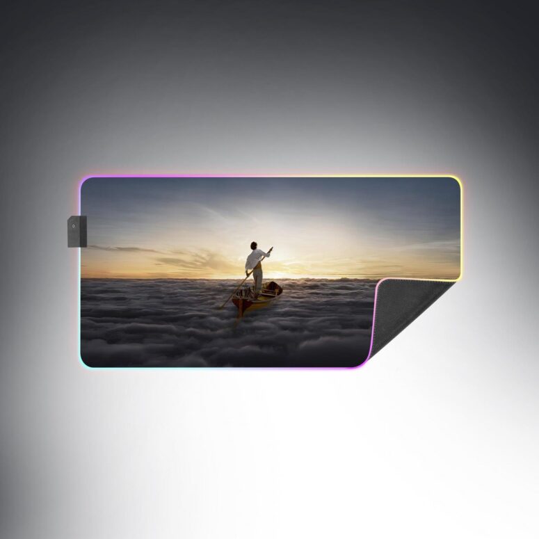 The Endless River Magic RGB Pink Floyd Luminous Mouse Pad Led