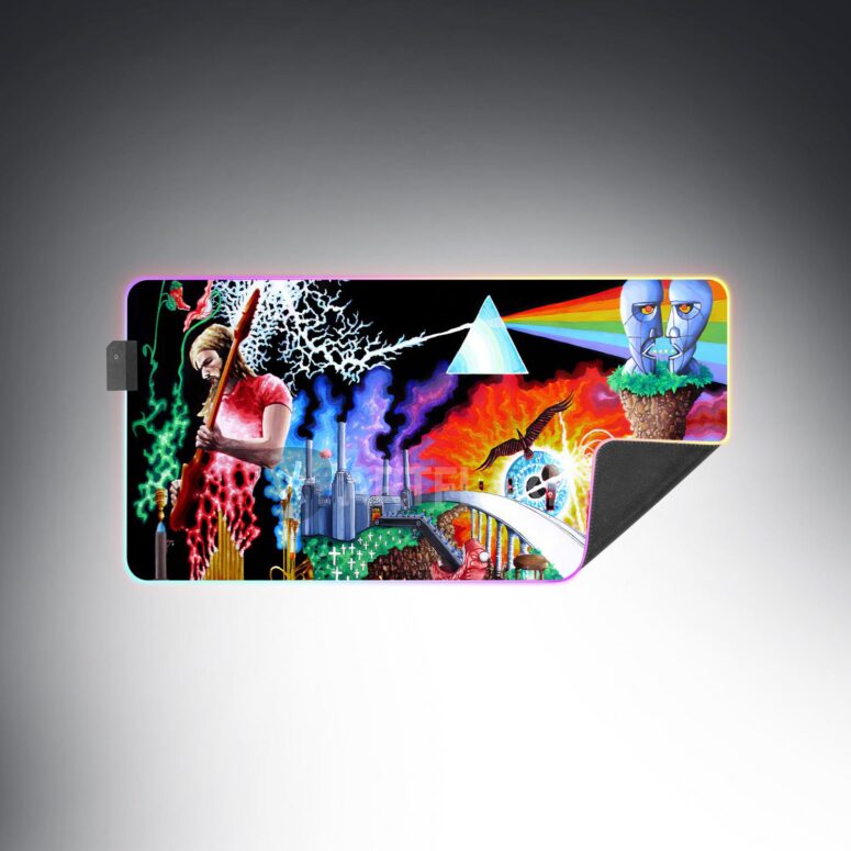 The Pink Floyd Experience Magic RGB Luminous Mouse Pad Led