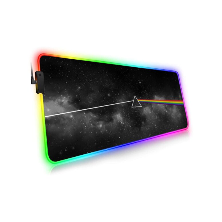 Dark Side Of The Moon Art Black Magic RGB Pink Floyd Luminous Mouse Pad Led Dark Side Of The Moon Art Black Magic RGB Pink Floyd Luminous Mouse Pad Led