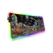 Echoes From The Darkside Of The Moon Magic RGB Pink Floyd Luminous Mouse Pad Led